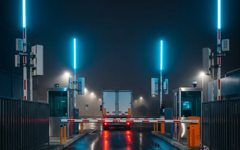 Automated vehicle access with long-range RFID identification
