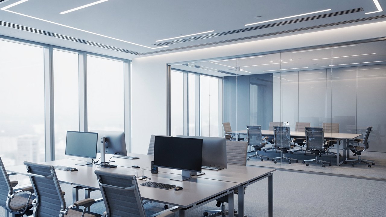 Office fixed assets: computer equipment, monitors and furniture